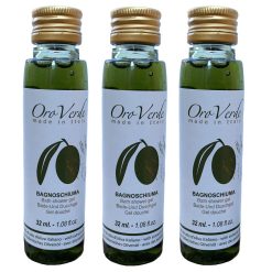 ШАМПУНЬ-ГЕЛЬ 2в1 ДЛЯ ВОЛОССЯ І ТІЛА ORO VERDE MADE IN ITALY,32 МЛ
