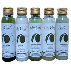 ШАМПУНЬ-ГЕЛЬ 2в1 ДЛЯ ВОЛОССЯ І ТІЛА ORO VERDE MADE IN ITALY,32 МЛ